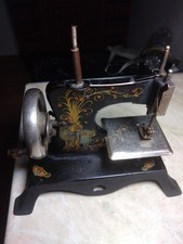 Antike Casige Red Riding Hood' Miniature Sewing Machine Made in Germany picture