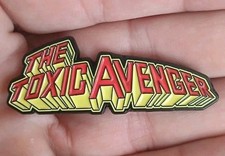 TOXIC AVENGER LOGO Custom NEW ENAMEL PIN Lapel Movie 1984 Film HORROR TROMA picture