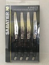 SET OF FOUR SABATIER LAGUIOLE STEAK KNIFE SET NEW IN PACKAGE picture
