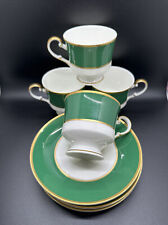 Mikasa Ming Green Cup and Saucer Set of 4  picture