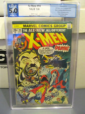 X-MEN #94 PGX 5.0 WP 1975 KEY 1st NEW TEAM IN TITLE 3rd CLASSICWOLVERINE NOT CGC picture