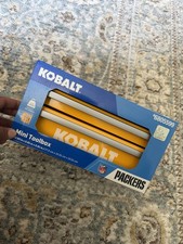 Kobalt Mini Tool Box Green Bay PACKERS Brand New In Box: Limited Edition picture