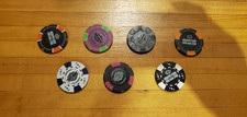 Harley Davidson Dealer Poker Chips Lot of 7 all different w  picture