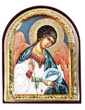 Guardian Angel Icon Angel With Baby, An Angel of Peace, a Guide and Guardian 4