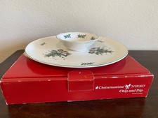 Nikko Christmastime 2 pc Chip & Dip in box picture