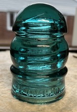 Beautiful Aqua O. V. G. Co. #11 Glass Insulator picture