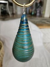 Steven Correia Art Glass Christmas Ornament Pinecone Vintage Signed  picture
