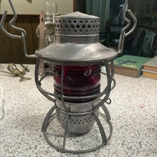 Dressel Arlington Pennsylvania Railroad Lantern Red PRR picture