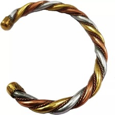 Panchdhatu Bracelet Kada For Men & Women Traditional Gifting Removes Negativity picture