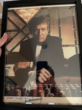 Donald Trump Signed Autograph Vintage Photo PSA/DNA picture