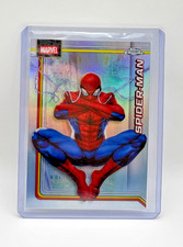 2026 Topps Chrome Marvel Spider-Man Refractor #163 Near Mint picture