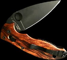 Rare Desert Ironwood Scales for Spyderco Manix 2   picture