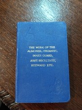 1947 The Work  Almoner Organist Inner Guard Steward etc. Freemasonry masonic/774 picture