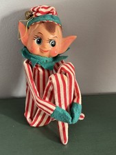 Christmas Pixie Elf Japan Knee Hugger Red White Stripes Clothes picture