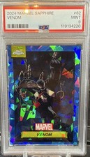 Venom - 2024 Topps 2024 Marvel Sapphire #62 Parallel Non-Sport - PSA 9 picture
