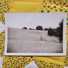 VTG Snapshot Photo 1930s Desert Of Maine Sand Dunes 1939 picture