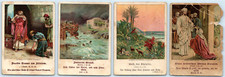 LOT 1906-08 German Bible Verse Cards Harris Jones & Co Providence Lithograph R I picture
