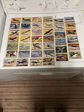 1952 Topps Wings Friend or Foe Original Vintage Military Aircraft 40 Card Lot picture