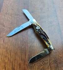 Colonel Coon Reverse Gunstock Stockman Knife picture