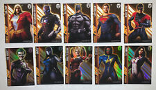 Injustice Gods Among Us Series 4, All 10 GEAR Cards In Mixed Foil Guaranteed picture