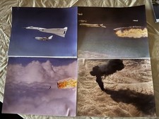XB-70  Valkyrie  4   81/2 By 11 Color Photo Flight And Crash Scene picture