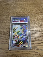 Pokémon TCG Bulbasaur Holo Card Illustration Stellar Crown Rare 143/142 ACE 10 picture