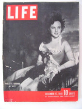 LIFE MAGAZINE, WORLD II ERA, DECEMBER 17 1945, WAR CRIMINALS, PAULETTE GODDARD picture
