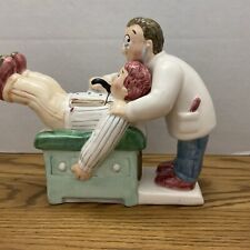 Collectable VGT Ceramic Lotus 1995 Doctor And Patient Humorous Teapot picture