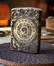 John Wick Blood Oath Custom Zippo Lighter | Brass Armor Zippo | Made In USA picture