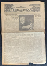 1937 BRIGADIER 1 STAR GENERAL GEORGE MARSHALL Vancouver CCC Newspaper VERY RARE picture