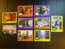 2015 Topps Star Wars Journey to Force Awakens Lot (9) Parallels Luke Vader Han picture