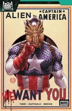 Frank Tieri Alien vs. Captain America (Paperback) picture