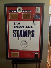 Nice Vintage Postage Stamp Machine - No Key picture