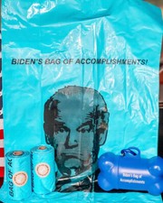  Biden's accomplishments Dog Poop Bags (Political Biden Gift Pet Waste Bags) picture
