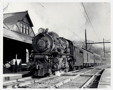 PRR G5s 4-6-0 #5716 8x10 Photo picture