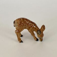Hand-Painted Miniature Fawn Deer Porcelain Figurine – 26488 picture