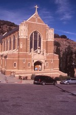 St. Patrick's Catholic Church Bisbee AZ Gothic Revival Building 35mm Slide picture