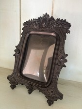 Antique Blackwood Theater Comedy Tragedy Musical Instruments Picture Frame picture