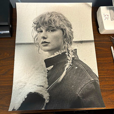 taylor swift evermore incandescent glow lithograph poster picture