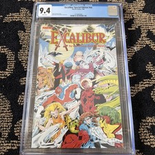 EXCALIBUR SPECIAL EDITION #nn CGC 9.4 GRADED 1987 MARVEL Very Hot picture