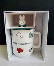 STARBUCKS x Miffy 2026 Summer Collab Release Ceramic Mug 14oz New In Box picture