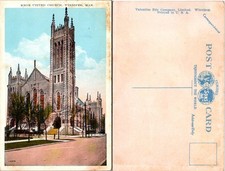 Knox United Church Winnipeg MB Valentine Postcard Unposted Unused Divided Back picture