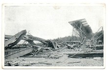 1907 Quebec Bridge Disaster Wreck Postcard Illustrated Post Card Co Canada picture