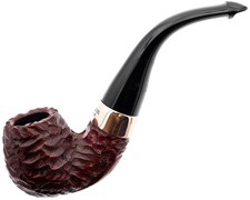 Peterson 2025 Christmas Special Rustic Finish Med / Small Bent Billiard Pipe 230 picture