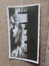 Antique Egyptian RPPC Of A Sunset Over Tombs Of Mamelouks picture