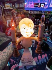 Vintage 1996 Trendmasters Casper The Friendly Ghost Candelabra Needs One Bulb picture