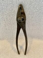 Vintage Utica Tools 511-6 Slip Joint Pliers W/Wire Cutter picture