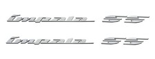 2Pcs 94-96 Impala Ss Rear Quarter Panel Emblems 3D Letter Badge Car Decal Nam... picture