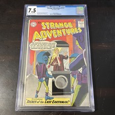 Vintage Strange Adventures #111 12/59 CGC Universal Grade 7.5 DC Comic Book. picture