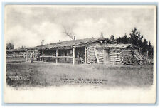 c1910 Typical Ranch House Eastern Montana MT Antique Unposted Postcard picture